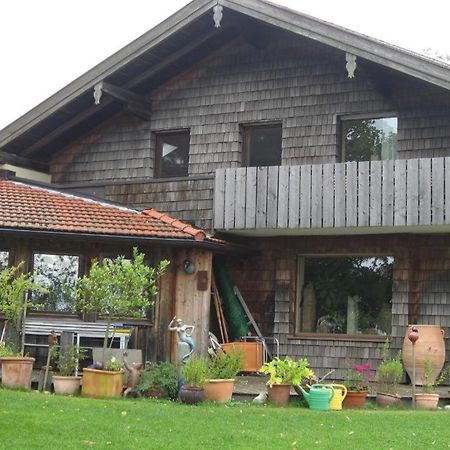Ferienwohnungen Am Strandbad Chieming Exteriör bild